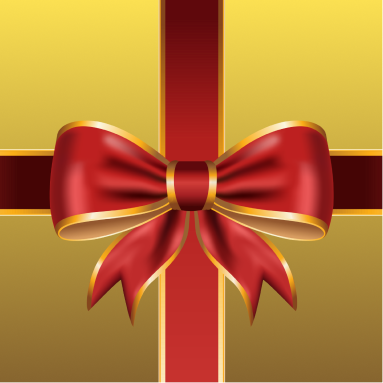 Closed christmas present